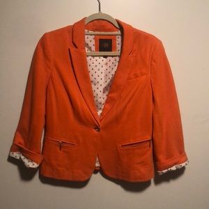 OBR Orange blazer, with anchor and gold accents